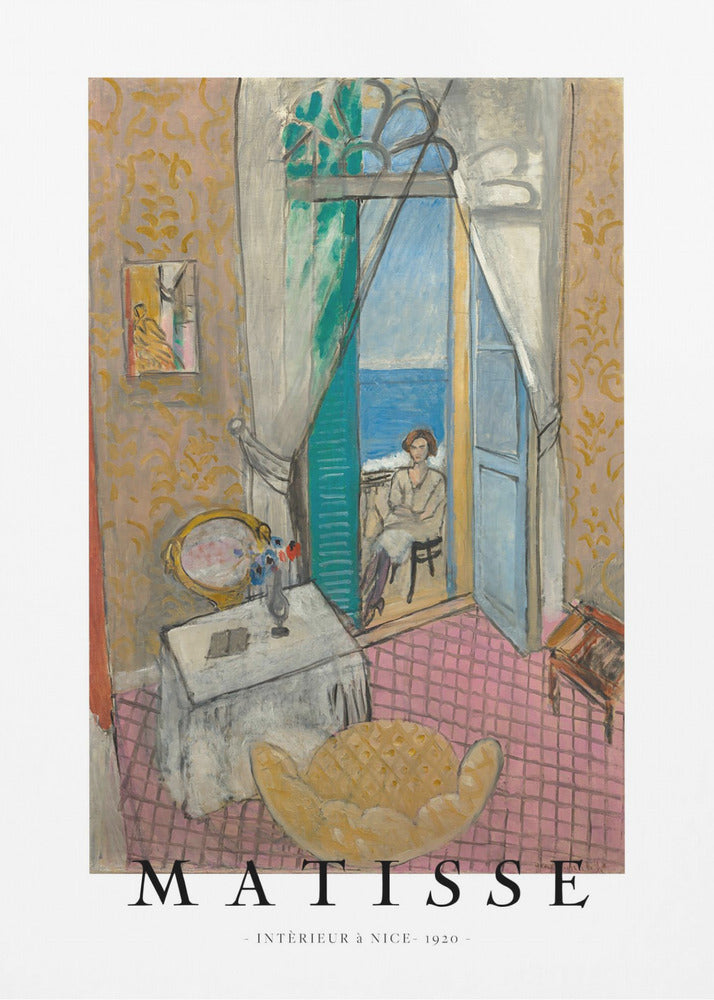 Interieur a Nice - Poster / Art Print