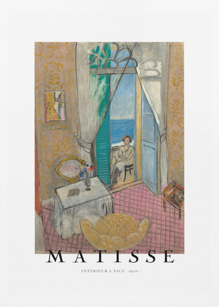 Interieur a Nice - Poster / Art Print