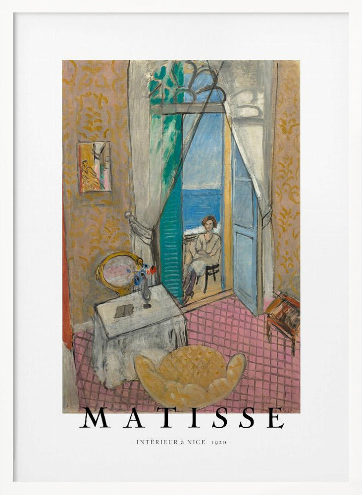 Interieur a Nice - Poster / Art Print