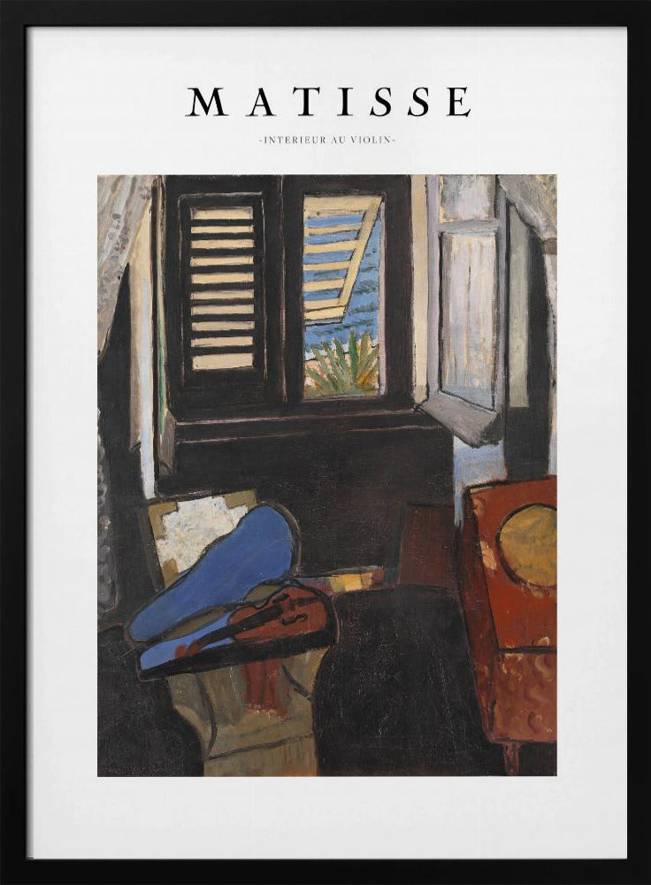 Intérieur Au Violon - Poster / Art Print