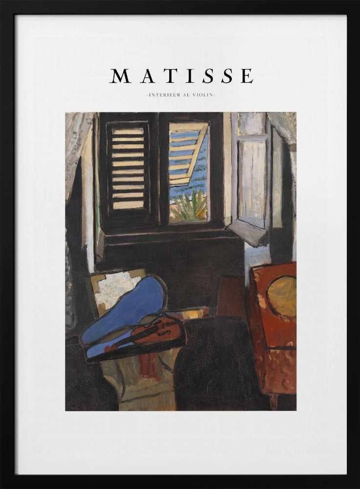 Intérieur Au Violon - Poster / Art Print