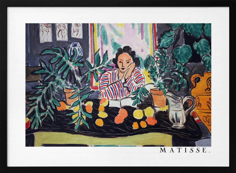 Interno Con Vaso Etrusco 1940 - Poster / Art Print