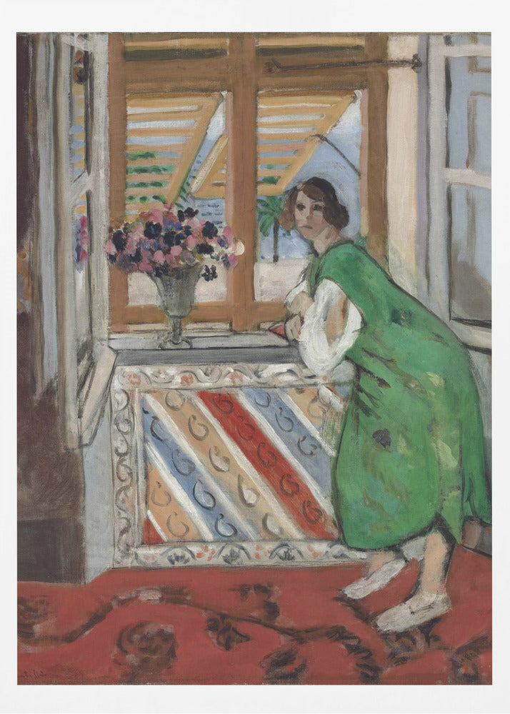 Jeune Fille a La Mauresque Original 1939 - Poster / Art Print