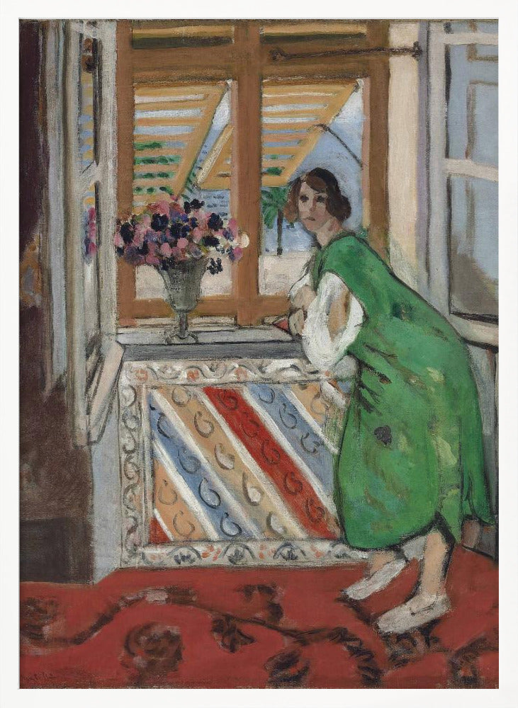 Jeune Fille a La Mauresque Original 1939 - Poster / Art Print