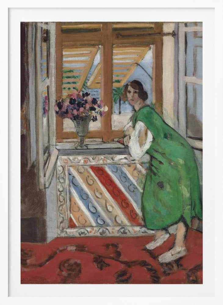 Jeune Fille a La Mauresque Original 1939 - Poster / Art Print