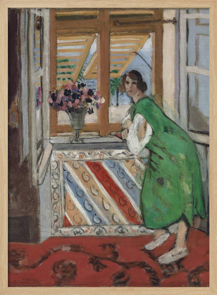 Jeune Fille a La Mauresque Original 1939 - Poster / Art Print