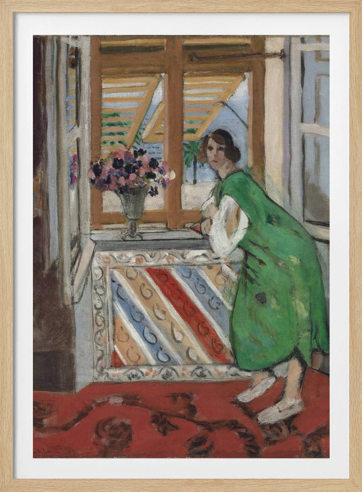 Jeune Fille a La Mauresque Original 1939 - Poster / Art Print