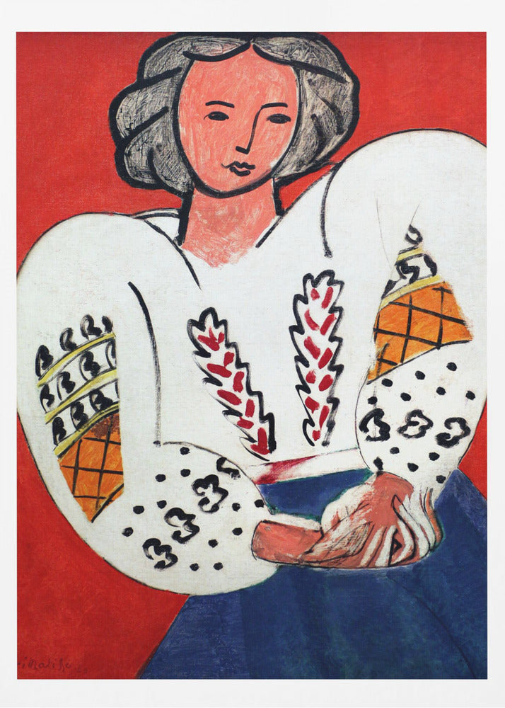 La Camicetta Romena 1940 - Poster / Art Print