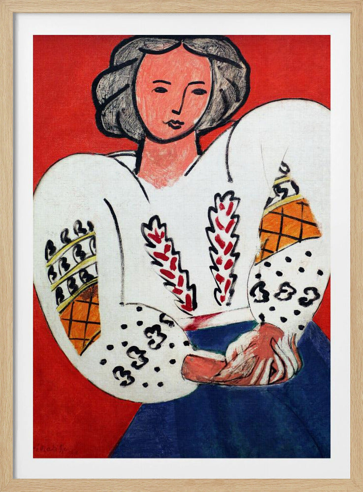 La Camicetta Romena 1940 - Poster / Art Print