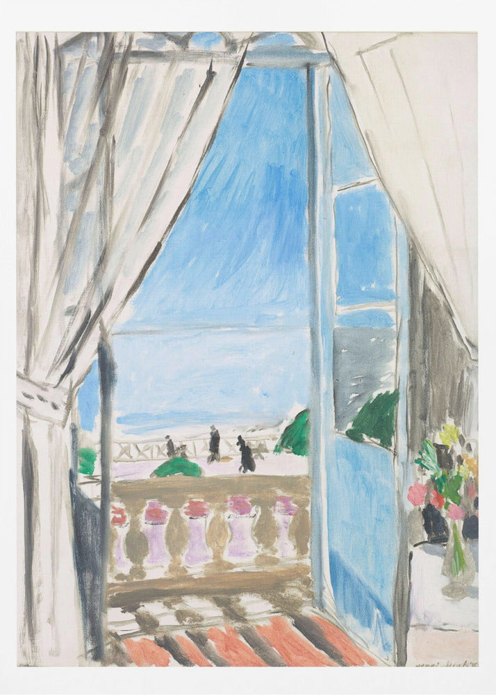La Fenêtre Ouverte - Poster / Art Print