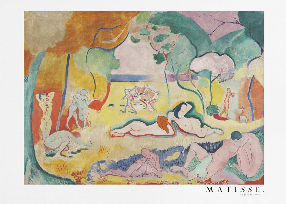 La Joie De Vivre, With Boarder - Poster / Art Print