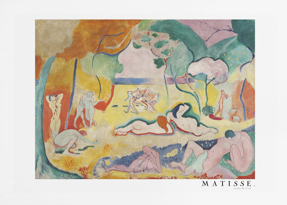 La Joie De Vivre, With Boarder - Poster / Art Print