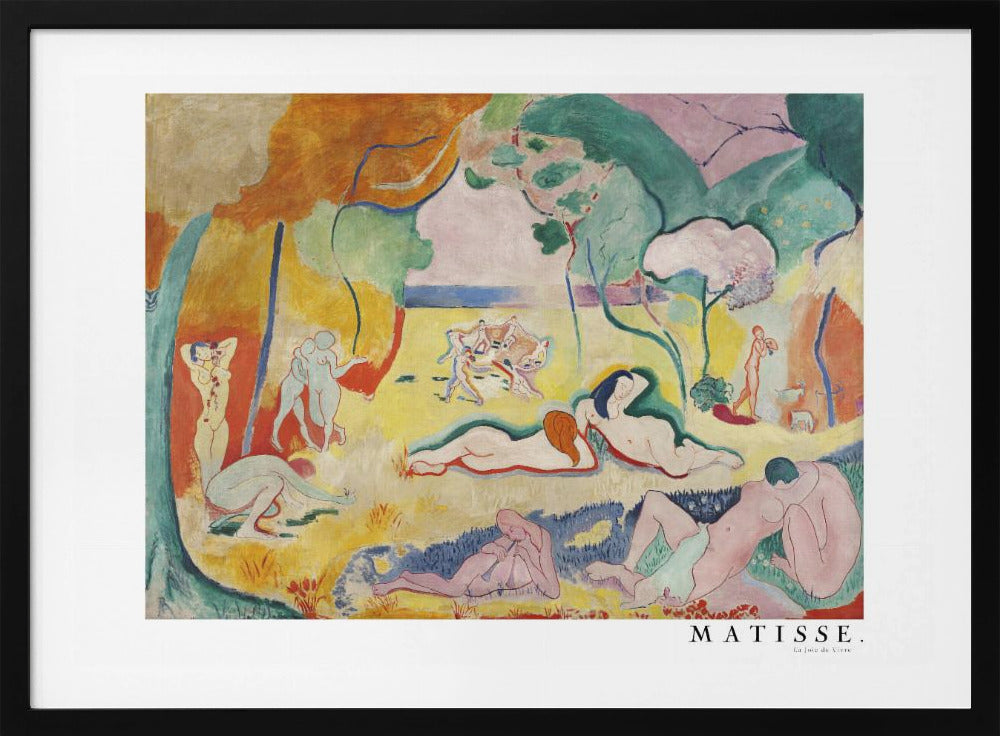 La Joie De Vivre, With Boarder - Poster / Art Print