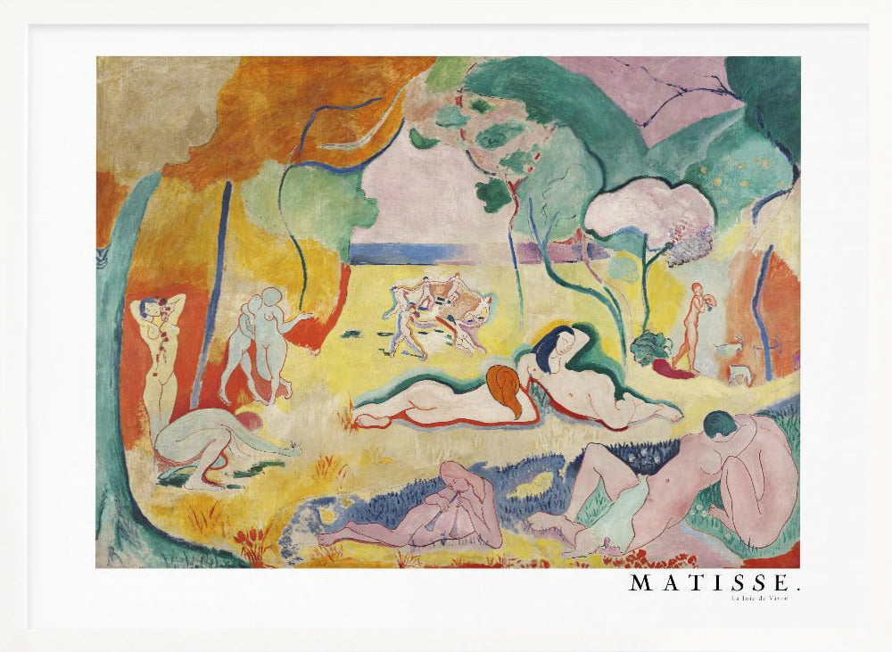 La Joie De Vivre, With Boarder - Poster / Art Print