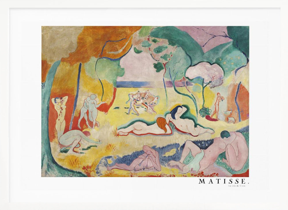 La Joie De Vivre, With Boarder - Poster / Art Print