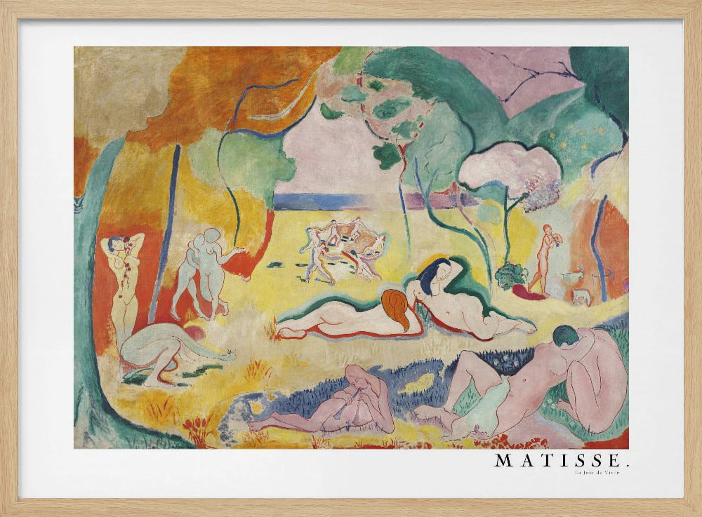La Joie De Vivre, With Boarder - Poster / Art Print