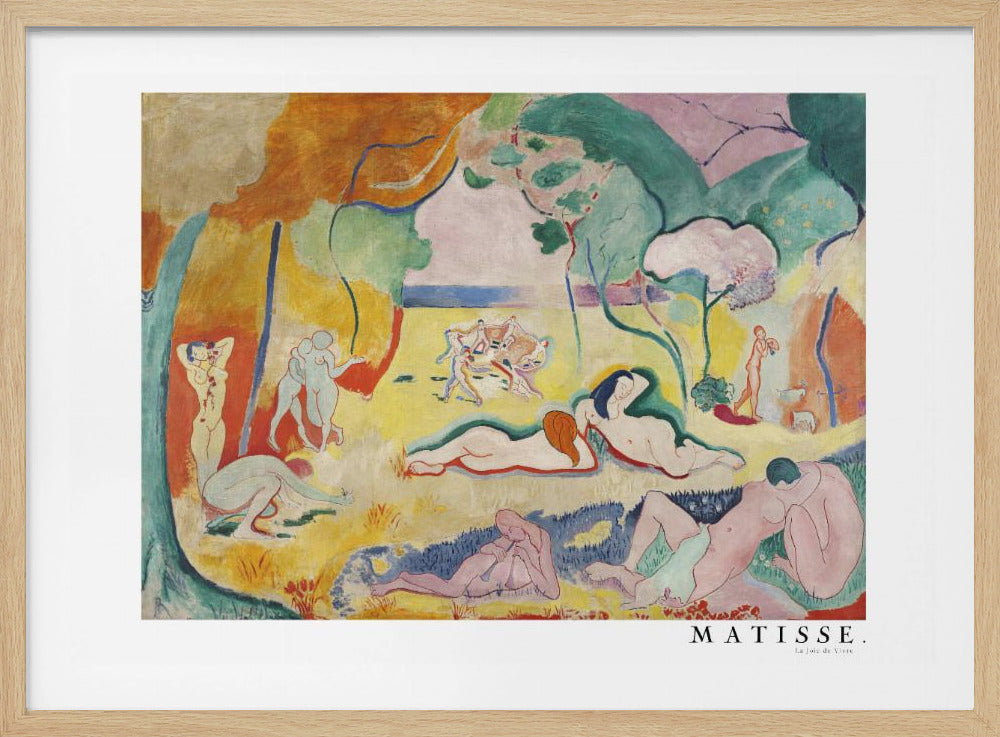 La Joie De Vivre, With Boarder - Poster / Art Print