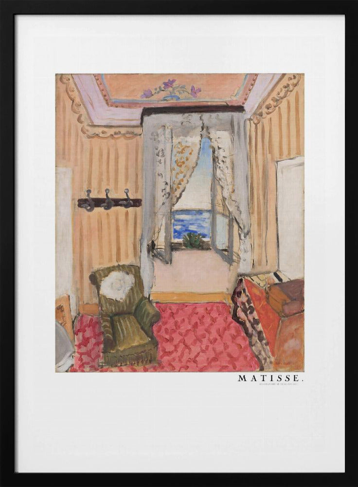 Ma Chambre Au Beau Rivage Boarder - Poster / Art Print