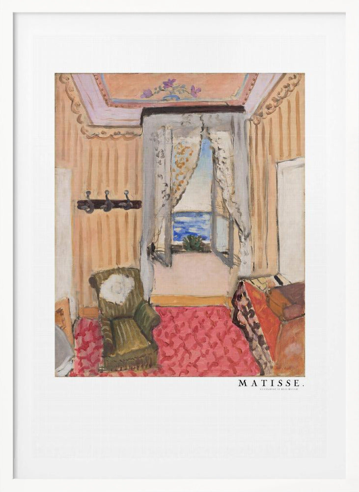 Ma Chambre Au Beau Rivage Boarder - Poster / Art Print