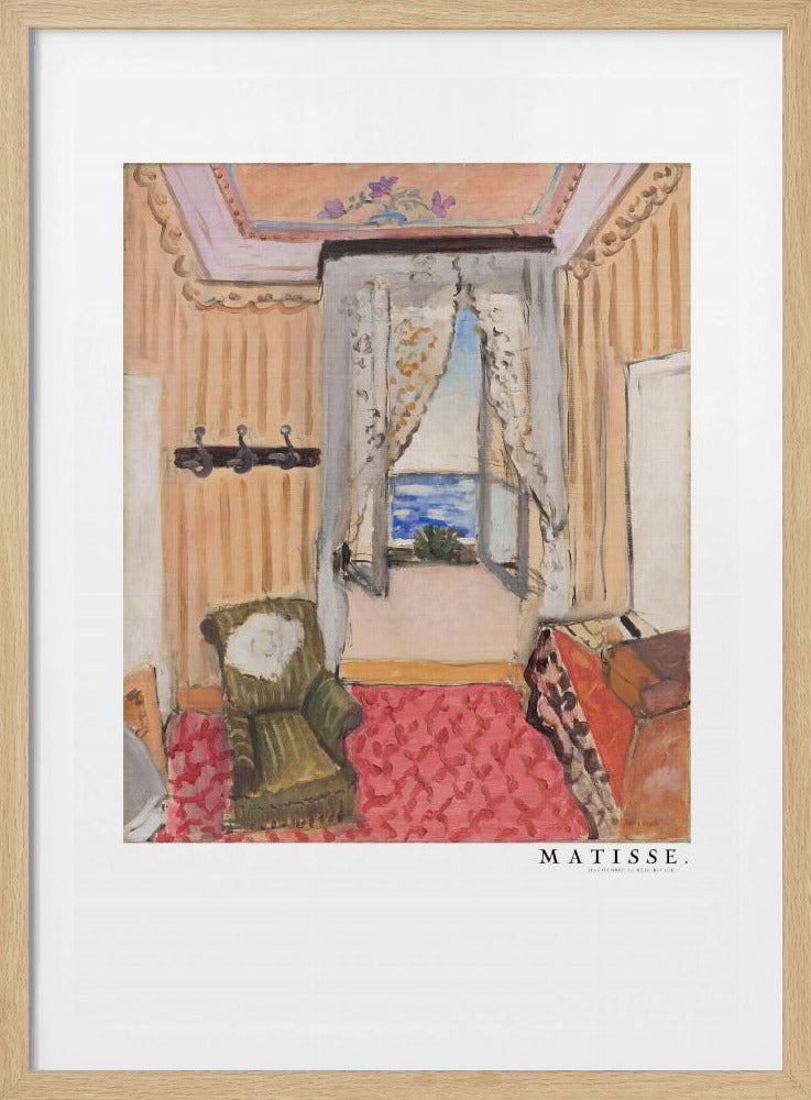 Ma Chambre Au Beau Rivage Boarder - Poster / Art Print
