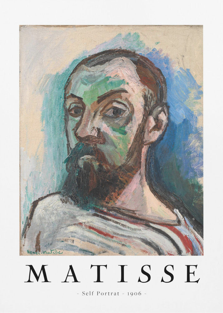 Self Portrait 1906 Poster - Poster / Art Print