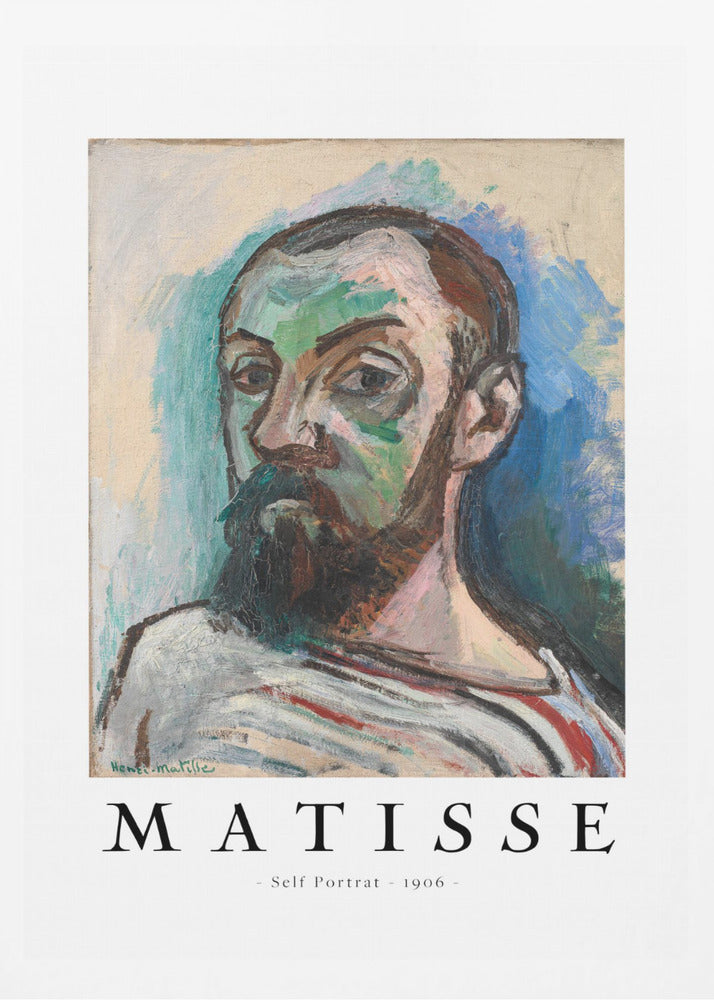 Self Portrait 1906 Poster - Poster / Art Print
