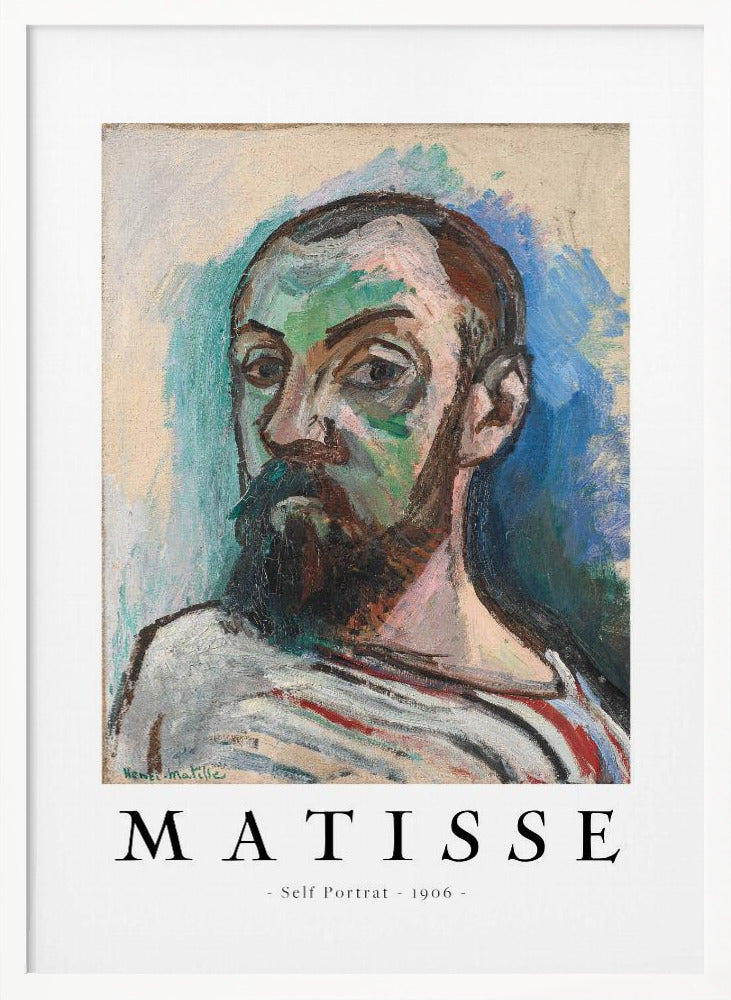 Self Portrait 1906 Poster - Poster / Art Print