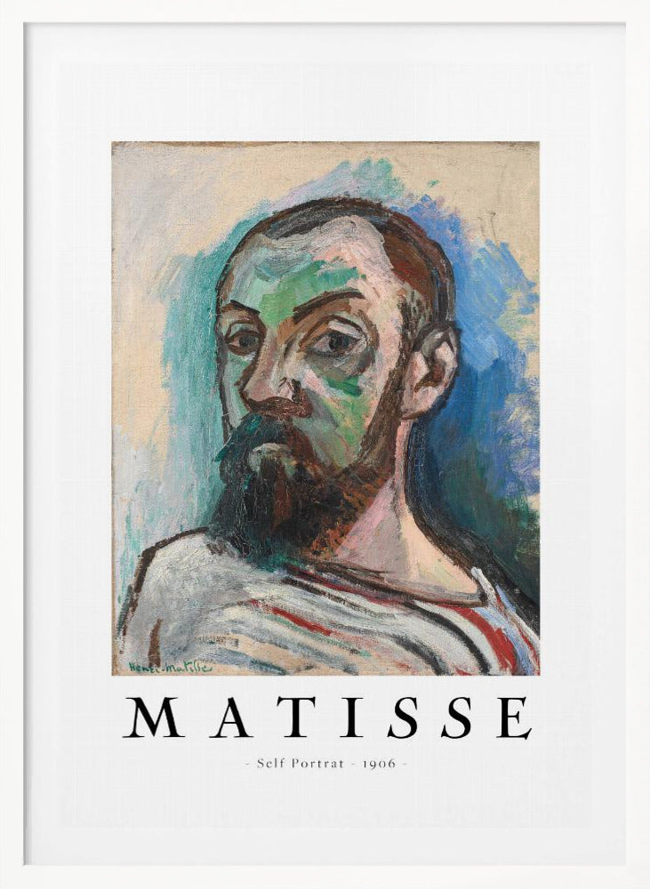 Self Portrait 1906 Poster - Poster / Art Print
