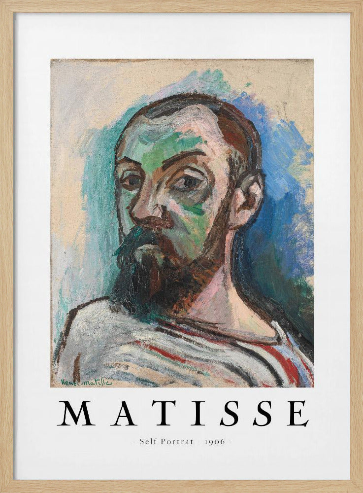 Self Portrait 1906 Poster - Poster / Art Print