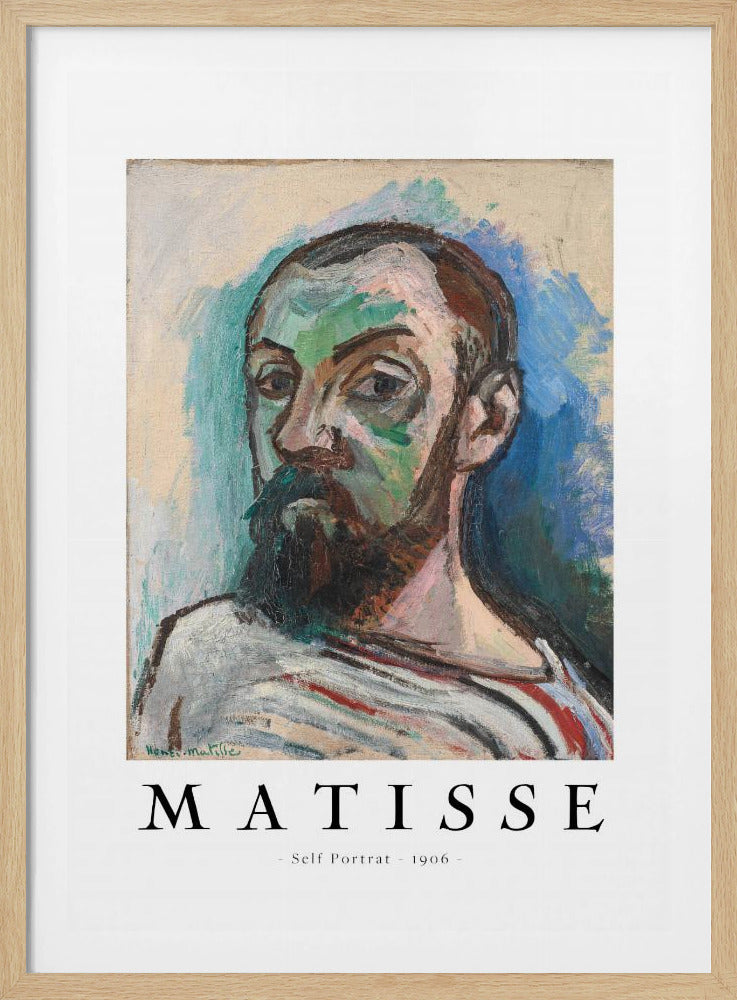 Self Portrait 1906 Poster - Poster / Art Print