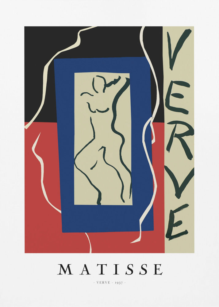 Verve 1937 Boarder - Poster / Art Print