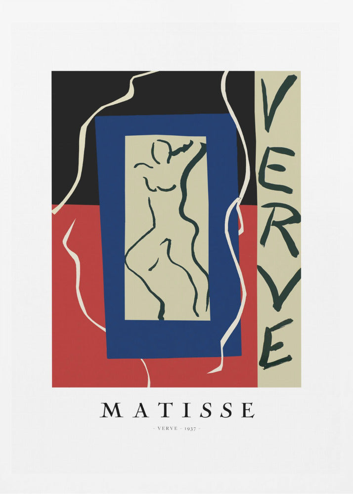 Verve 1937 Boarder - Poster / Art Print