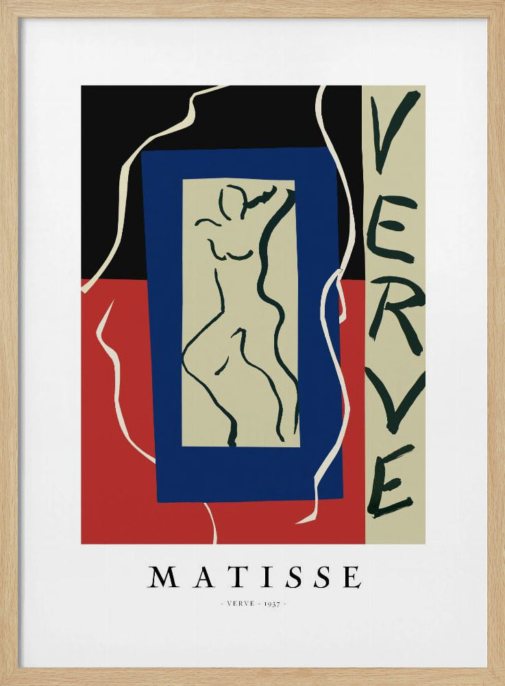 Verve 1937 Boarder - Poster / Art Print