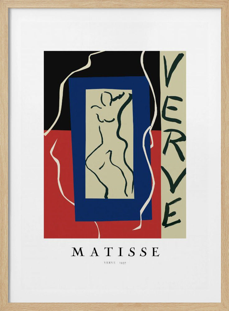 Verve 1937 Boarder - Poster / Art Print