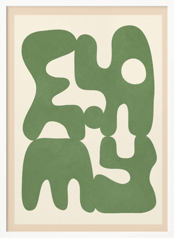 Organic Harmony Forms - Poster / Art Print