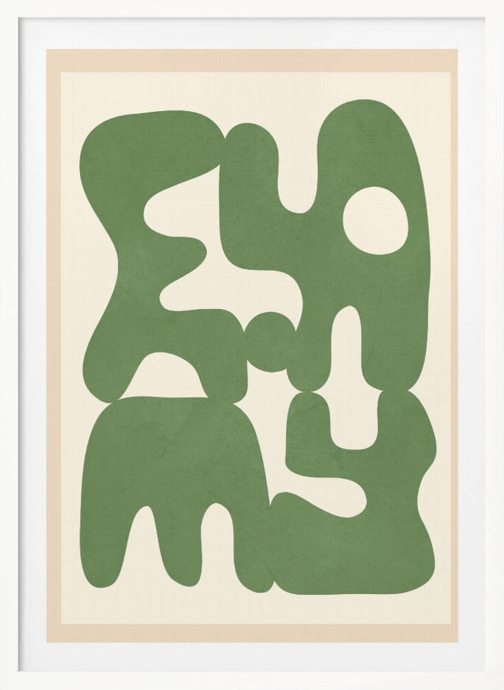 Organic Harmony Forms - Poster / Art Print