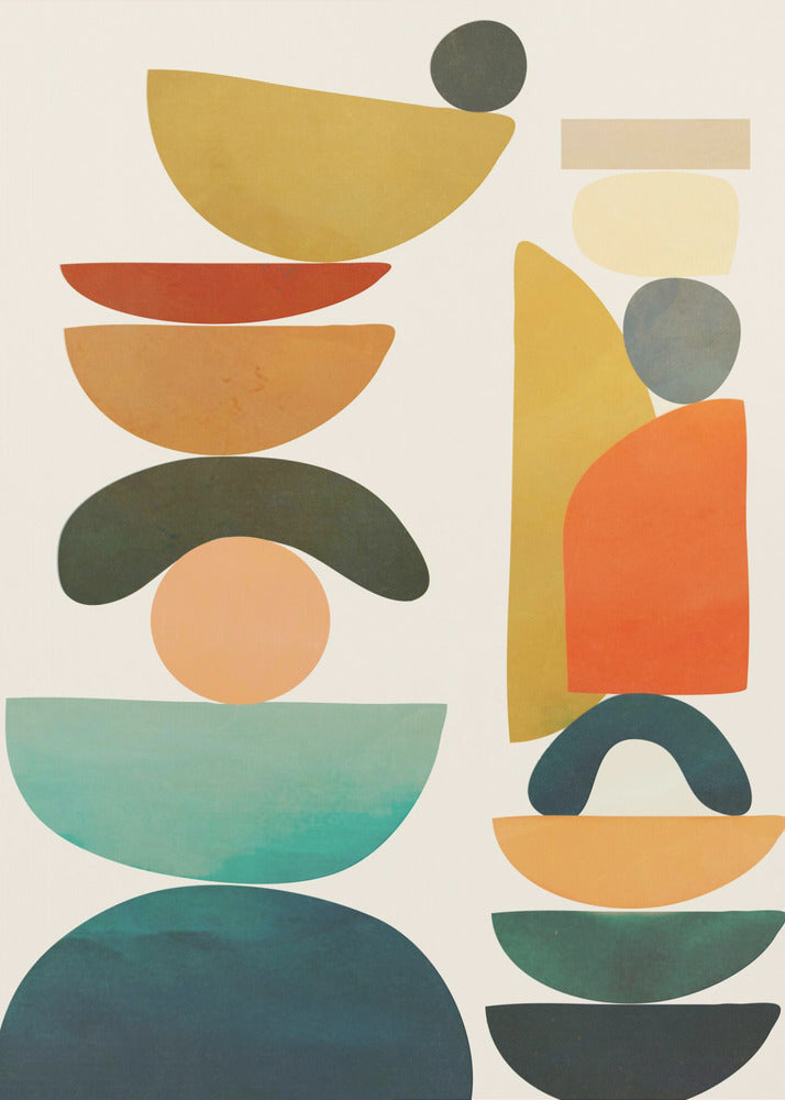 Geometric Harmony - Poster / Art Print