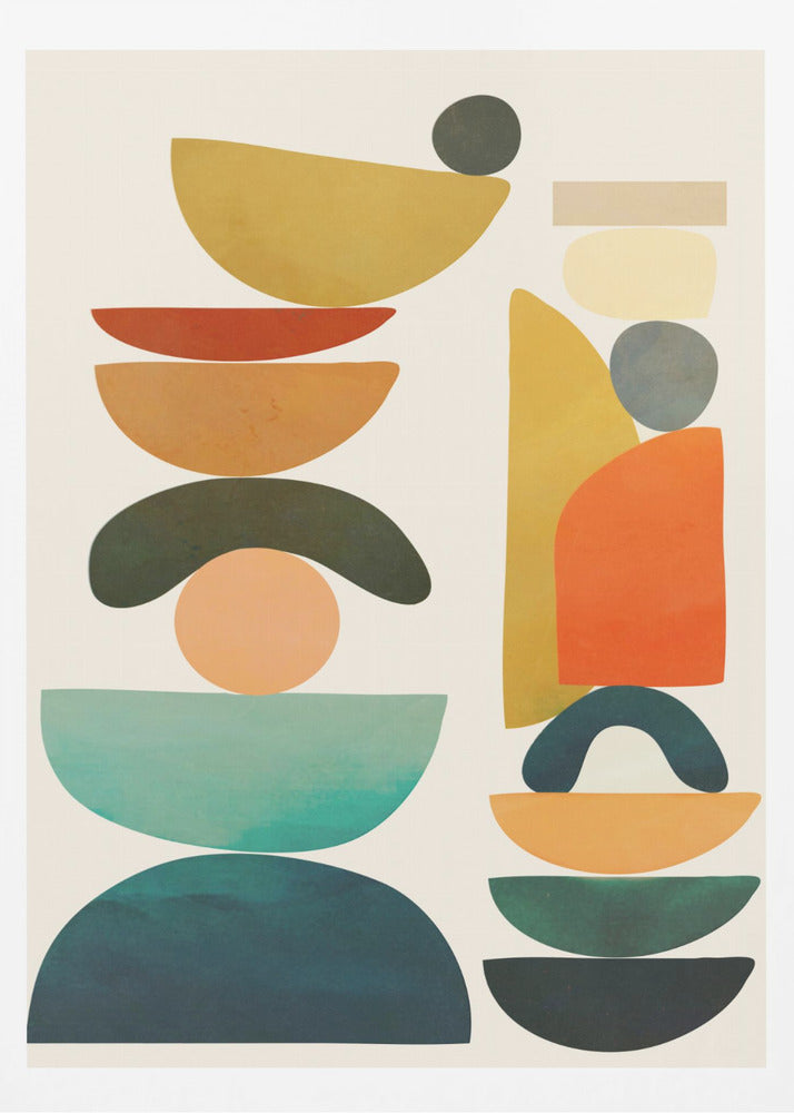 Geometric Harmony - Poster / Art Print