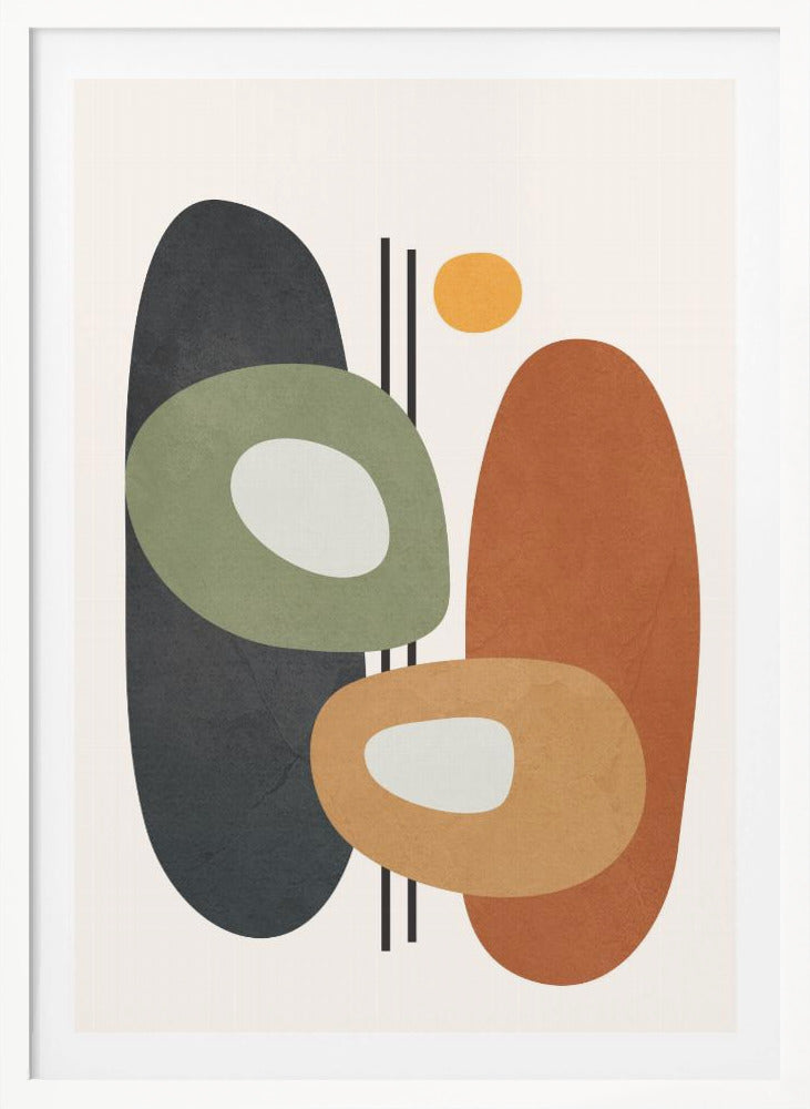 Geo Harmony Dance - Poster / Art Print