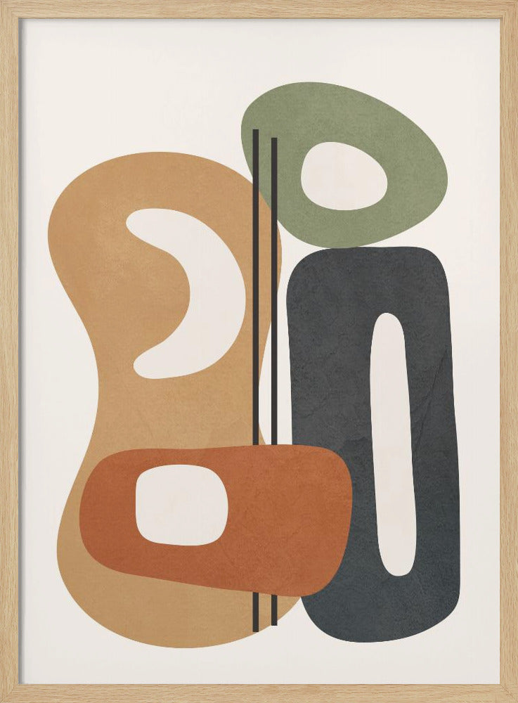 Organic Harmony - Poster / Art Print