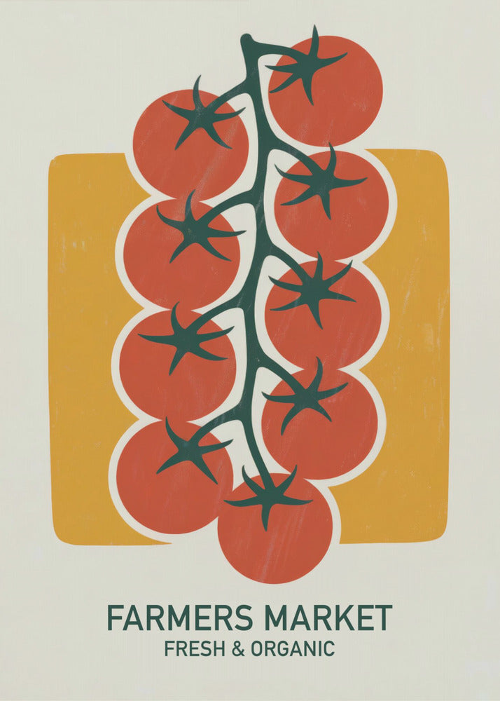 Farmers Market - Poster / Art Print