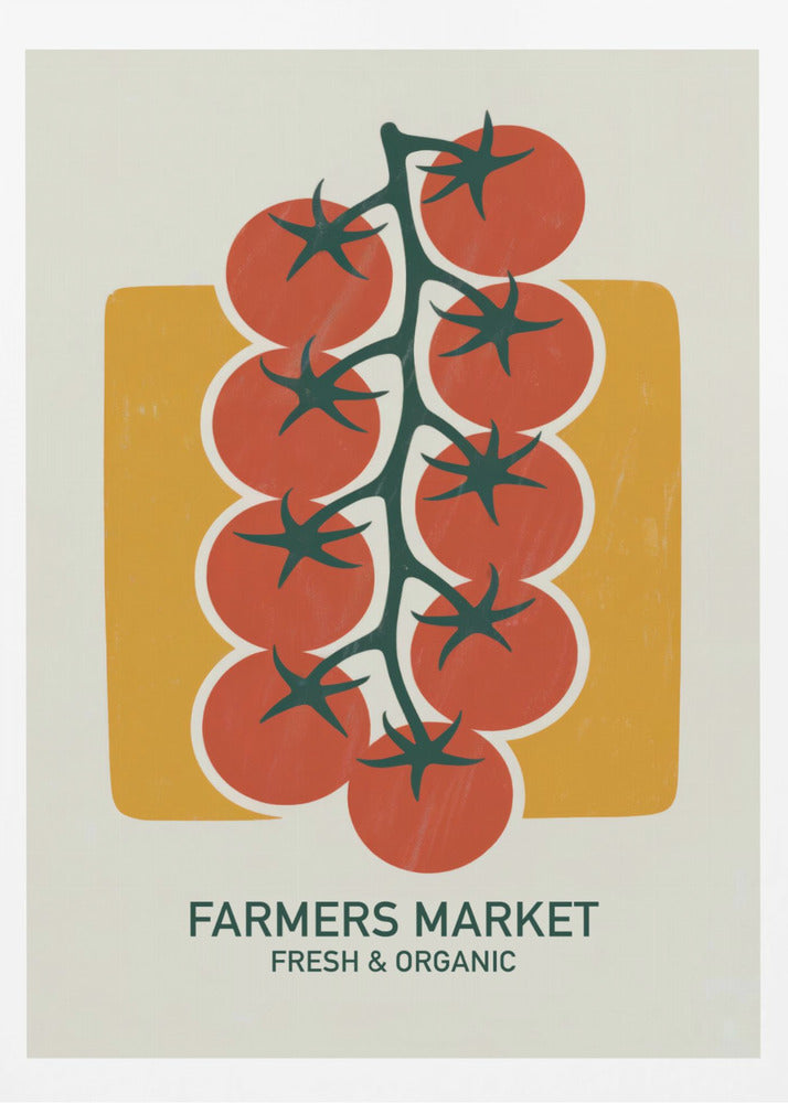 Farmers Market - Poster / Art Print