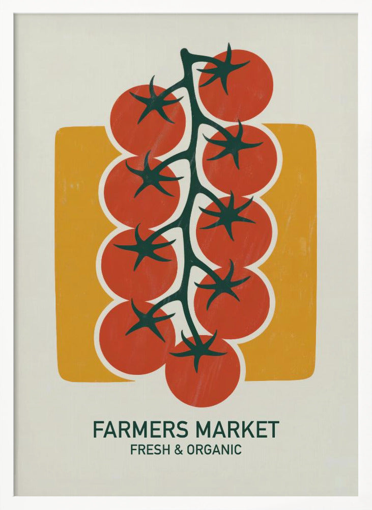 Farmers Market - Poster / Art Print