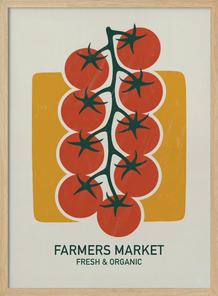 Farmers Market - Poster / Art Print