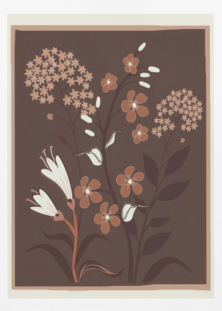 Floral Harmony - Poster / Art Print
