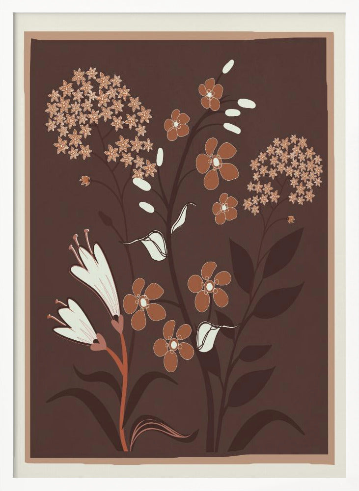 Floral Harmony - Poster / Art Print