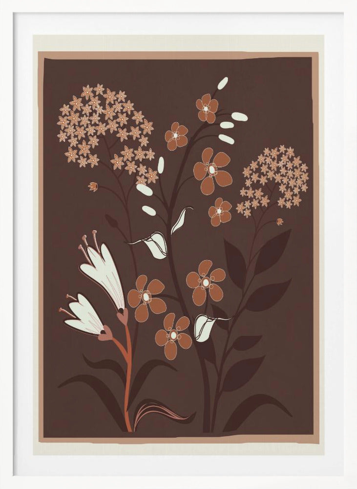 Floral Harmony - Poster / Art Print
