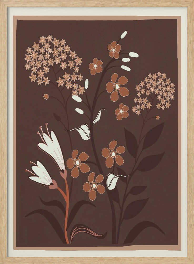 Floral Harmony - Poster / Art Print