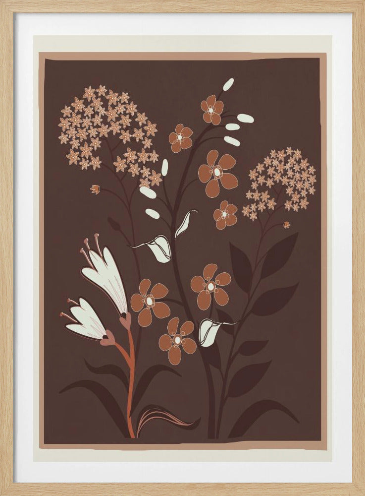 Floral Harmony - Poster / Art Print