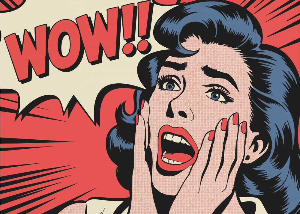 Wow - Poster / Art Print
